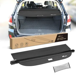 2015-2023 Ford Edge Retractable Trunk Cargo Cover With Trunk Storage Net