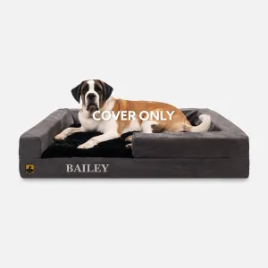 Designer Easy Clean™ 3.5 Bolster Orthopedic Dog Bed Cover