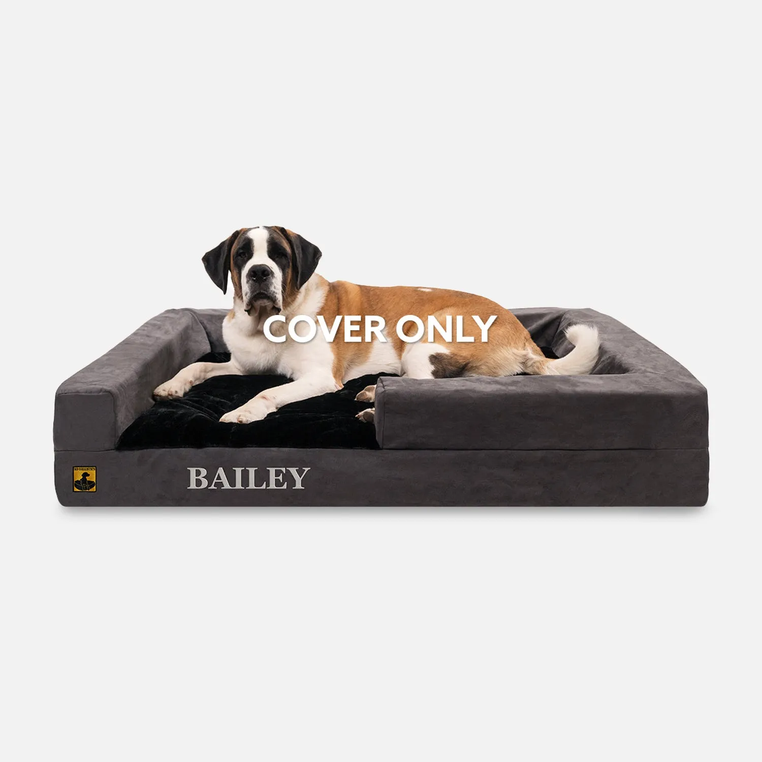 Designer Easy Clean™ 3.5 Bolster Orthopedic Dog Bed Cover