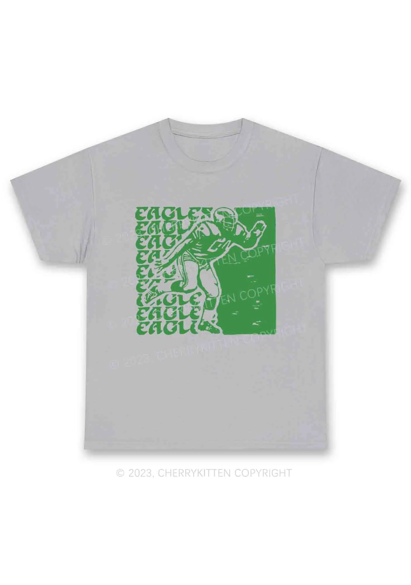 Eagles Super Bowl Y2K Chunky Shirt Cherrykitten