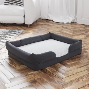 Gray 36x28 Memory Foam Dog Bed AJ-ORTHO-00189-GY-GG