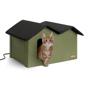 K&H Thermo Outdoor Kitty House Extra-Wide (Heated & Unheated)