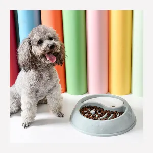PAWS ASIA Suppliers Low Moq Unique Slow Feeder Toxin Free Plastic Dog Bowl