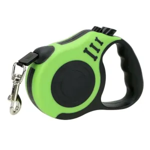 PetGains PGGGW 3M Retractable Leash Automatic Flexible Pet Dog Leash (Green)