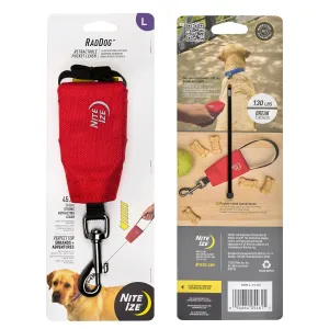 RadDog Retractable Pocket Leash - Large