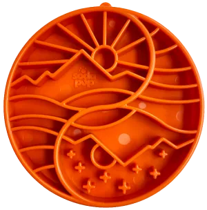 SodaPup Sun and Moon Design eTray Enrichment Slow Feeder Tray for Dogs