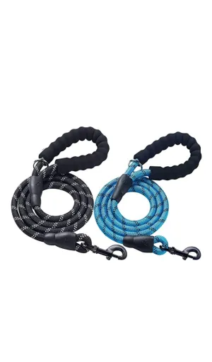 Soft Rubber Handle Leash With Harness