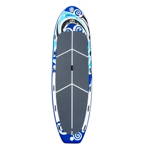 Solstice 16' Maori Giant Inflatable Paddle Board Multi-person SUP with Leash & 4 Paddles