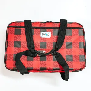 Swig | Buffalo Plaid Dishi Casserole Carrier
